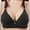 #0038-Black, variant on Xuncatan 2PC Bras for Women No Underwire Push Up Bralette Adjustable Seamless Bra Plus Size Comfort Wire Free Full Support Bra Comfortable Breathable Bra Christmas gifts