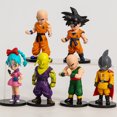 thumbnail image 4 of Figura de acción de PVC Arco Iris Latino Dragon Ball Goku Piccolo Gamma 2 Tien Kendhan Bulma 6 uds, 4 of 5