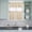 BurlyWood, variant on 3 Piece Kitchen Curtains and Valances Set Green Stripe Cafe Curtains 36 Inch Length Modern Farmhouse Geometric Striped Valance & Tier Curtain for Living Room Bedroom Small Window 54"x18" 27"x36"*2