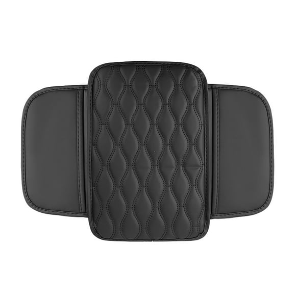 Accessories for Your Car,Leather Pillow Cover Car Armrest Protector Car Leather Armrest Armrest Pillow with Side Organizer Bag Suitable for Most Car Accessories Car Accessories Interior