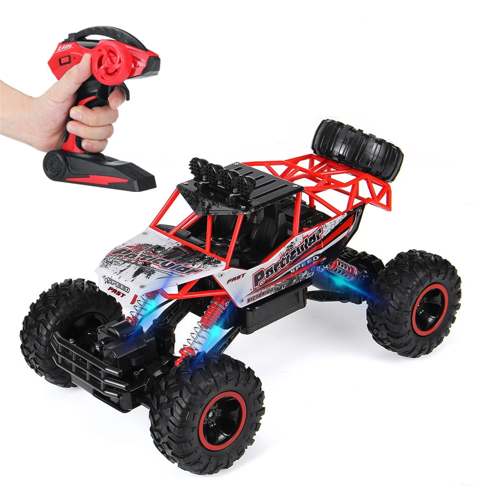 Remote Control Truck Rechargeable Large Remote Control Trucks For Boys 1:12 4WD Alloy Speed RC
