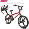 thumbnail image 5 of Hiland Professional Functionality Adults 20'' BMX Bikes, 5 of 6