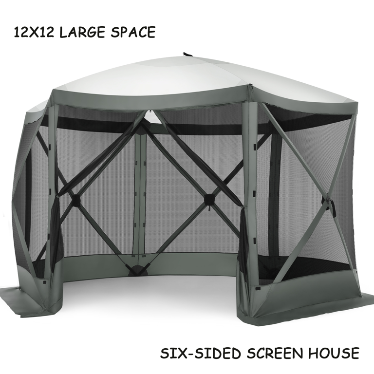 COBIZI 12'x12' Pop-up Gazebo, Waterproof, UV Resistant, Portable