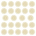 thumbnail image 1 of Rongfmy Cartes Rondes en Bois Vierges pour Tissage DIY 24 Pcs, 1 of 9