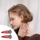 thumbnail image 4 of Horquilla navideña Xihbxyly Dibujos animados Lindo Papá Noel Alce Muñeco de nieve Niña Pinza para el cabello con flecos, 4 of 5