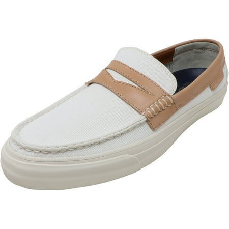 Cole Haan Men's Pinch Weekender Lx Penny Vachetta Canvas Tan / Ivy Ankle-High Fabric Loafers & Slip-On - 11.5M