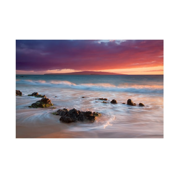 Dennis Frates 'Waves 3' Canvas Art