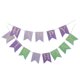 thumbnail image 3 of Letras de , pancarta de papel, letrero de cartón, baby shower, decoración y de de cumpleaños, 8.2 pies Colcomx  Feliz cumpleaños Bunting Banner, 3 of 8