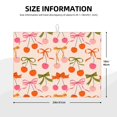 thumbnail image 2 of Fotbe Cherries And Bows Alfombrilla de Secado para Cocina con Estampado, 18x24 Pulgadas, 2 of 7
