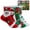 004, variant on 4 Pairs Fuzzy Socks for Women Girls Gifts Cute Cozy Fluffy Sock Warm Fuzzy Xmas Holiday Socks