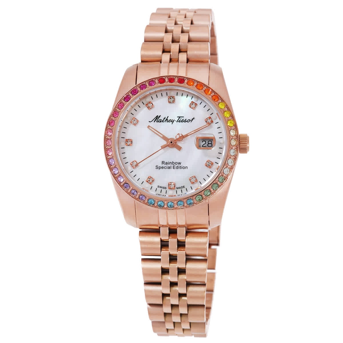 Mathey-Tissot Artemis Quartz Pink Dial Ladies Watch  display picture 1