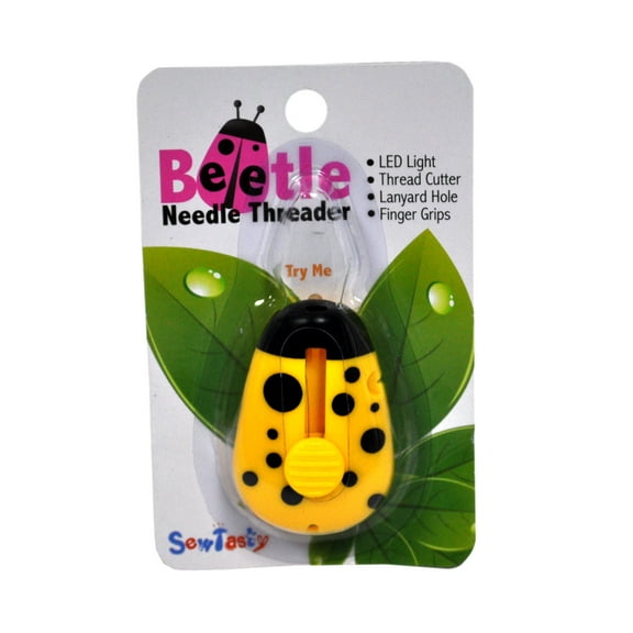 Needle Beetle Needle Threader LED Light Yellow N4236
