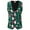 Z1 Green, variant on Mens Christmas Printed Pocket Buttons Sleeveless V Neck Vest Jacket Suit Vest