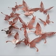 thumbnail image 2 of Clearance! 3D Hollow Butterfly Decal Removable Art Wall Sticker Mural Room Decor 12PCS/Set, 2 of 5