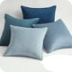 thumbnail image 4 of Lujosas fundas de almohada de terciopelo, elegantes y acogedoras fundas para la decoración del hogar, funda de almohada con el acento más suave, material sedoso, elegante y brillante para la sala de, 4 of 5