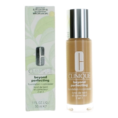 Clinique Beyond Perfecting by Clinique, 1oz Foundation + Concealer - WN 24 Cork