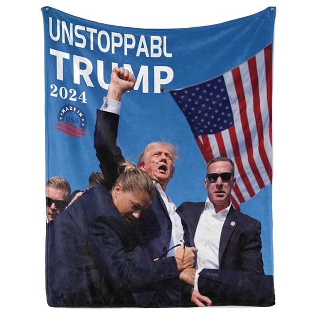 Manta Cgtredaw Donald Trump 2024 Regalos Suaves Y Acogedores