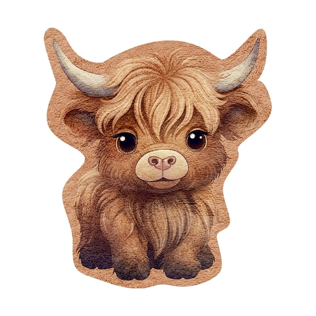 Get Comfortable With This High Low Cow Shaped Mat - A Delightful Addition To Any Space for Home and Use
