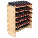 thumbnail image 1 of Botellero VEVOR, apilable, modular, 6 niveles, 48 botellas, madera de bambú, 1 of 9