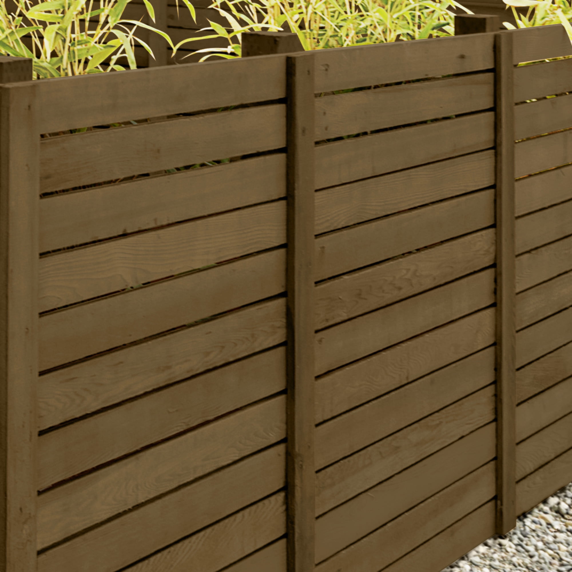Olympic 1 Gallon ST-2009 Dark Ash Exterior Semi-Transparent Wood Protector Stain Plus Sealer in One