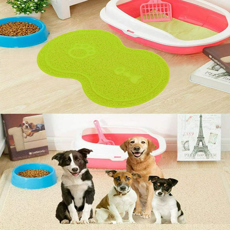 Dog Bowl Mat Cat And Dog Bowl Mat Bone Shaped Non-Slip Silicone Pet Feeding  Mats For Small Medium Dogs And Cats - AliExpress