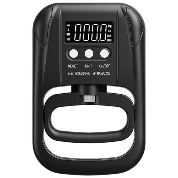 Medidor Entrenamiento Mano Hand Meder Strifering Strenge Dinamómetro Digital Dynamómetro USB Pantalla LCD Recargable Batería para Uso La Escuela en Casa