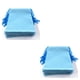 thumbnail image 1 of Bearachild 50 Uds bolsa de terciopelo con cordón bolsa de regalo de recuerdo de fiesta de boda 10x12cm azul Tipo 1 2piezas, 1 of 1