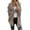 Khaki, variant on WREESH Women's Oversized Cable Knit Cardigan - Chunky Open Front Wrap Sweater, Slouchy Sleeve Winter Outerwear Coat