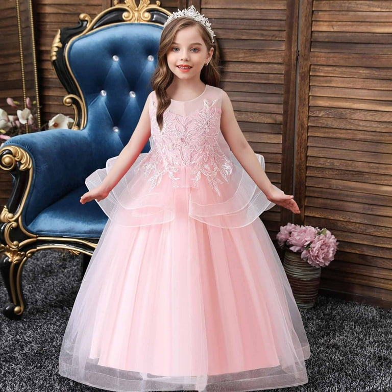 Herrnalise Girls Princess Dress Elegant Walk Show Herrnalise Girls Princess Dress Elegant Walk Show
