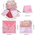 thumbnail image 4 of SwiftPulse Pop Up Mother’s Day Card, Thinking of You Cards, Handcrafted 3D Pop-Up Greeting Card for Her, Gift for Mom, Thank You, Cards for Grateful, Birthday Card (Best Mom Ever), 4 of 13