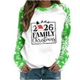 thumbnail image 2 of PNTUTB 2026 Womens Christmas Print Crew Neck Long Sleeve Hoodless Pullover Loose Casual Sweatshirts, 2 of 6