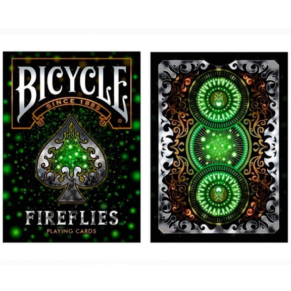 024287 - PLAYING CARDS BICYCLE FIREFLIES