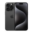 thumbnail image 1 of Restored Apple iPhone 15 Pro Fully Unlocked Black Titanium 256GB - Excellent (Certified Refurbished), 1 of 5