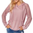thumbnail image 1 of Sudadera Para Mujer Sudaderas Con Cuello Redondo Moda Casual Sólido Camiseta de Manga Larga Top Blusa Jersey Odeerbi ODB133011, 1 of 9