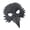 Black, variant on Costume Mask Feathered Masked Halloween Cosplay Party Masque for Women Men Gift Masquerades Mask