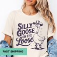thumbnail image 3 of Silly Goose On The Loose Shirt, Cowgirl Shirt, 90s Aesthetic Shirt, Cowgirl Outfit, 3 of 3