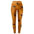 thumbnail image 3 of WILLBEST Pantalones de Yoga de Cintura Alta Para Mujer, Leggings Casuales de Entrenamiento, Ajustados, A La Moda, Estampados, Ropa Deportiva, Cómodos y Elásticos Extra Grande, 3 of 4