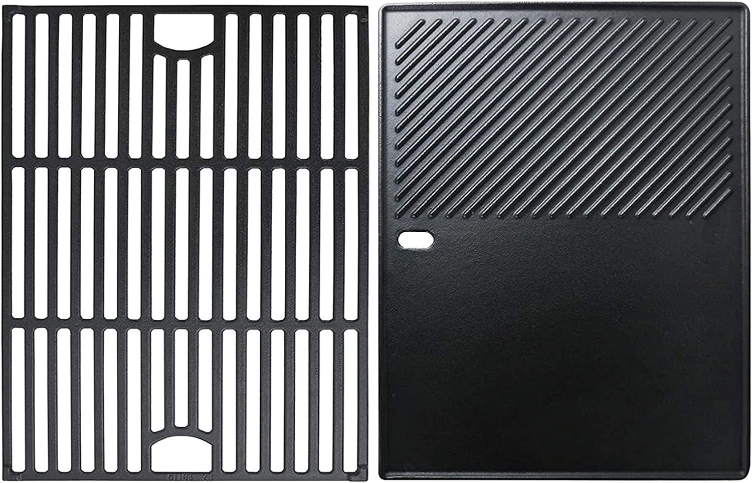 Hisencn Cast Iron Cooking Grate and Cooking Griddle Replacement for