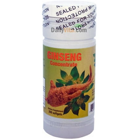 - NCB American Ginseng Concentrate, 200 Softgels
