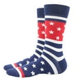 thumbnail image 1 of VJATTWR Clearance Striped Star Colored Classic Casual Simple Versatile Mid Length Socks, 1 of 2