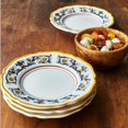 thumbnail image 4 of Sur La Table Nova Deruta Appetizer Plates Set of 4 White, 4 of 5