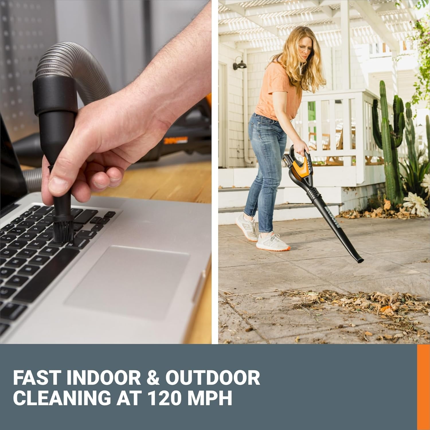 Worx WG545.9 20V Power Share AIR Cordless Leaf Blower & Sweeper (Tool Only)