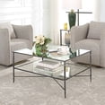 thumbnail image 2 of Uttermost Henzler Mirrored Steel Coffee Table, 2 of 6