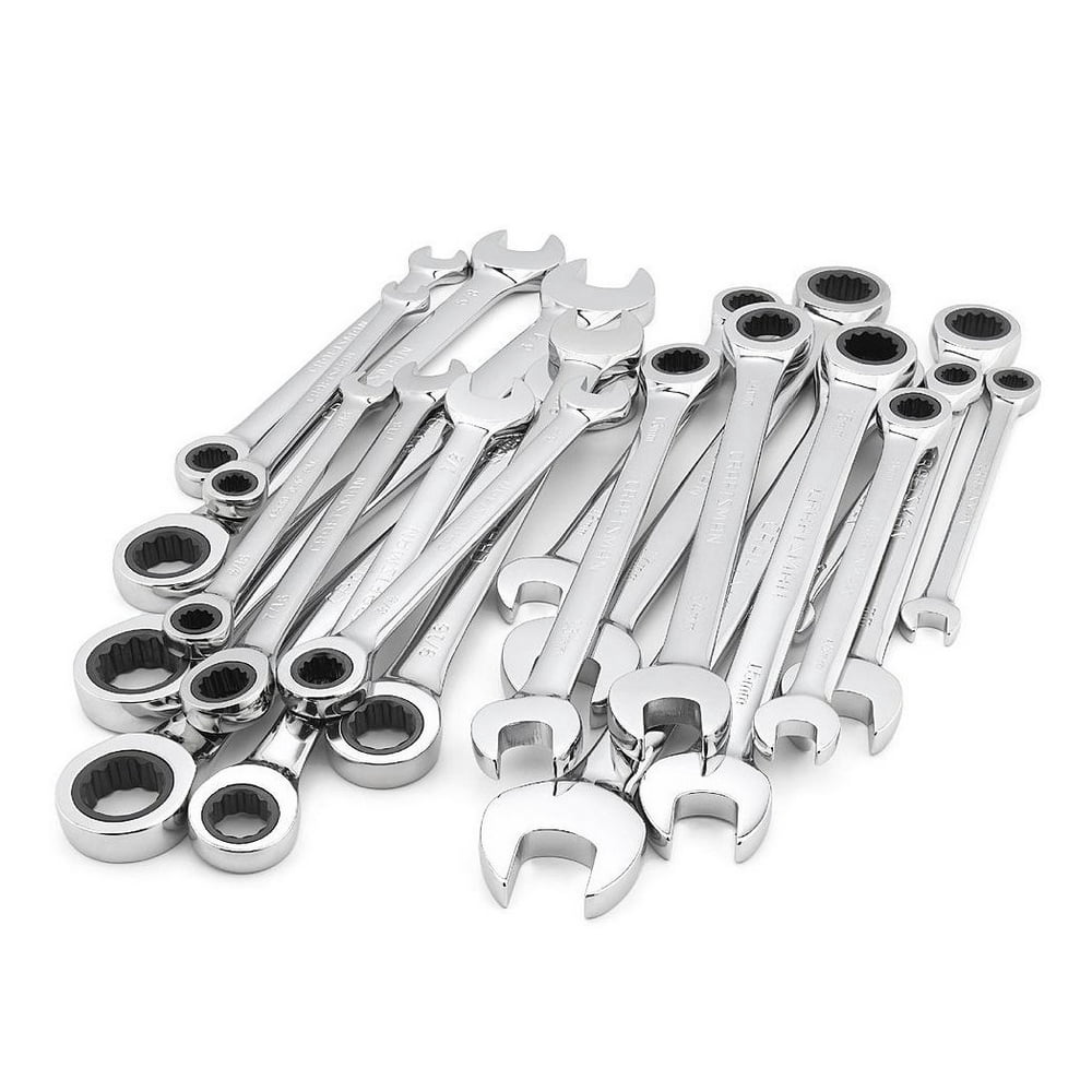 Craftsman 20 Piece Ratcheting Wrench Set Inch / Metric