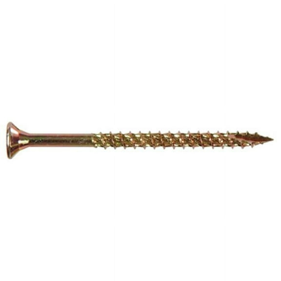 42472 Power Pro All Purpose Wood Screws, Yellow Zinc, 50-Pk., 9 x 2.5-In. - Quantity 1