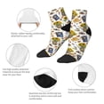 thumbnail image 5 of Pofeuu Picnic Print 30cm Socks, Adult Running Hiking Socks for Youth and Adult, 5 of 7