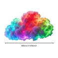 thumbnail image 2 of Huanglei DIY USB Powered Thundercloud LED Cloud Light With Music 3D Cloud Ambient Ceiling Wall Dynamic Voice Activated Sensor Multicolor For Bedroom Gaming, 2 of 5