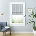 thumbnail image 2 of Exclusive Home Ricardo Total Blackout Roman Shade, 23"x64", Grey, 2 of 16