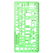 Furniture Constraction Balck Scale Drafting Drawing Stationery Template Ruler Supplier