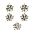 thumbnail image 1 of Maytalsory 5x Sparkly Button Covers For Shirts Dress Suit Tux Accessories Clip On Button Covers Zinc Alloy Rhinestone Button Covers B, 1 of 4